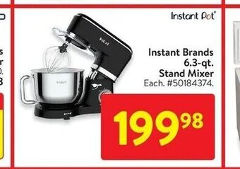 Walmart Instant Brands 6.3-qt. Stand Mixer Each. #50184374. offer