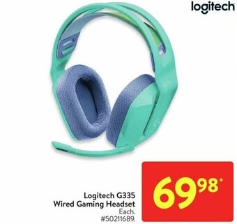 Walmart Logitech G335 Wired Gaming Headset offer