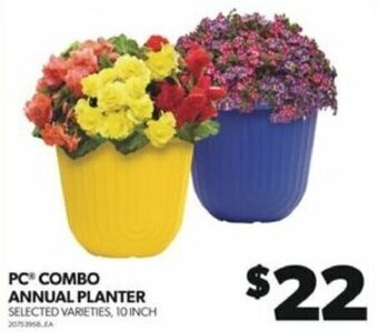 Real Canadian Superstore PC COMBO ANNUAL PLANTER offer