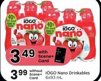 IGA IÖGO Nano Drinkables 6x93 mL offer