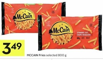 IGA MCCAIN Fries selected 800 g offer
