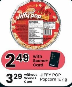 IGA Jiffy Pop Popcorn 127g offer