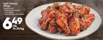 Calgary Co-op Split Chicken Wings offer
