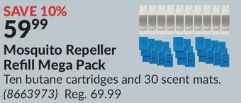 Princess Auto Thermacell mosquito repeller refill mega pack offer