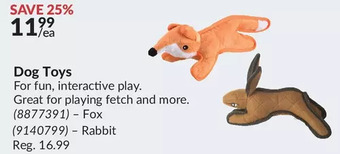 Princess Auto Dog toys offer