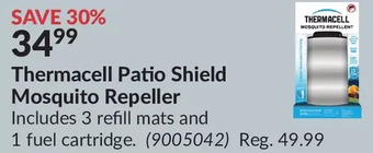 Princess Auto Thermacell patio shield mosquito repeller offer