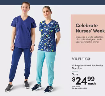 Mark's Scrubs offer