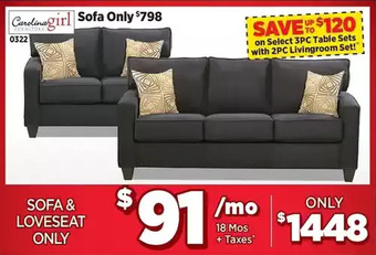 Surplus Furniture Jitterbug gunmetal sofa & loveseat offer