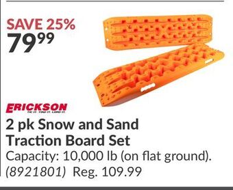 Princess Auto 2 pk snow and sand traction board set offer