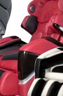 Princess Auto Red cyber elite massage chairs offer