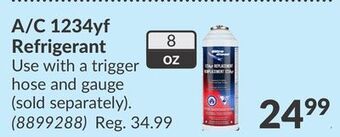 Princess Auto A/c 1234yf refrigerant offer