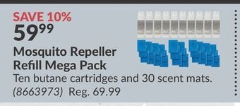Princess Auto Mosquito repeller refill mega pack offer