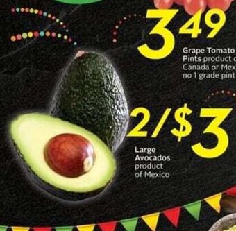 Sobeys Large Avocados offer