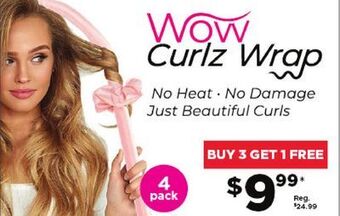 Showcase Wow curlz wrap offer