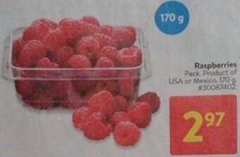 Walmart Raspberries offer