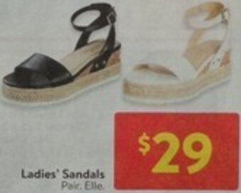 Walmart Ladies Sandals offer