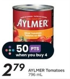 Sobeys AYLMER Tomatoes 796 mL offer