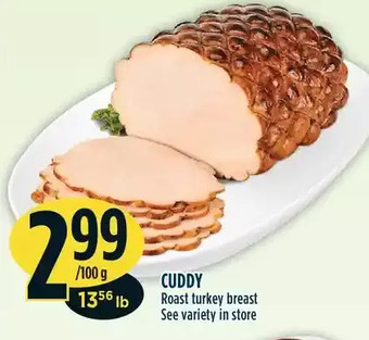 Marché Adonis Cuddy roast turkey breast offer