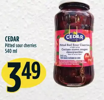 Marché Adonis Cedar pitted sour cherries offer