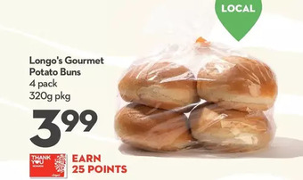 Longo's Longo's gourmet potato buns offer