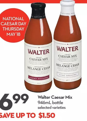 Longo's Walter caesar mix offer
