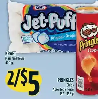 Marché Adonis Kraft marshmallows | pringles chips offer