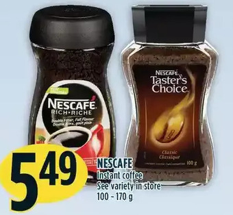 Marché Adonis Nescafe instant coffee offer