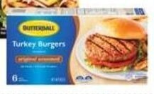 Giant Tiger Butterball turkey burgers offer