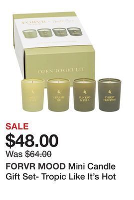 Sephora Mini candle gift set- tropic like it's hot offer