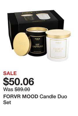 Sephora Candle duo set offer