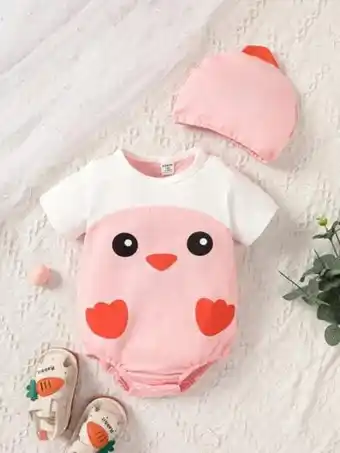 SheIn Baby cartoon graphic bodysuit offer