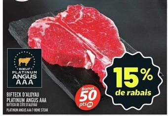 Metro BIFTECK D'ALOYAU PLATINUM ANGUS AAA offer