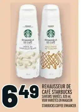 Metro REHAUSSEUR DE CAFÉ STARBUCKS offer