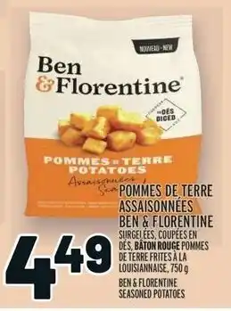Metro POMMES DE TERRE ASSAISONNÉES BEN & FLORENTINE offer