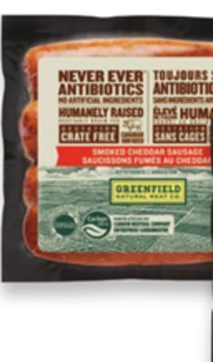 Walmart Greenfield natural meat co.™ smoked sausages offer