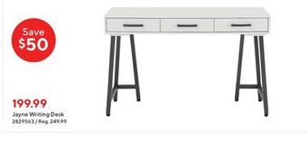 Staples Sunjoy jayne writing desk offer