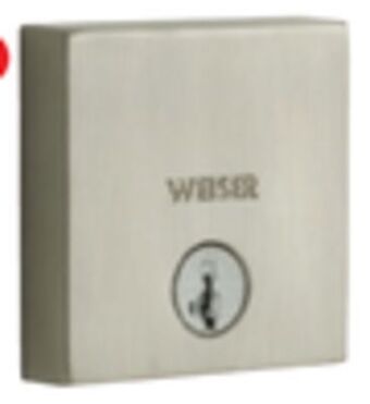 Lowe's Weiser square deadbolts offer