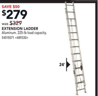 Louisville extension ladder 24'