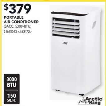 Lowe's Arctic king portable air conditioner offer