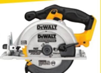 Lowe's Dewalt circular saw offer