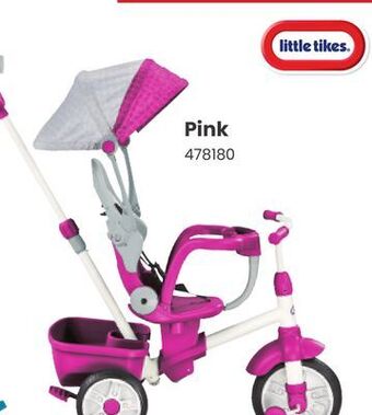 Toys R us Little tikes perfect fit 4-in-1 trike - pink offer