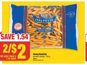 No Frills Italpasta, 750 g offer