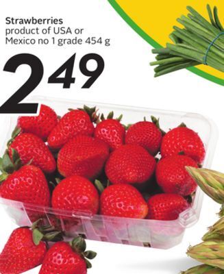 Sobeys Strawberries offer
