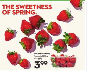Longo's Fresh strawberries offer