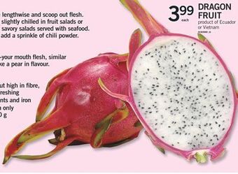Fortinos Dragon fruit offer