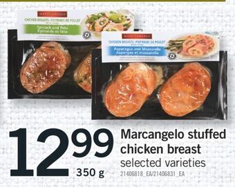 Fortinos Marcangelo stuffed chicken breast, 350 g offer