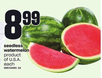 Loblaws Seedless watermelon offer