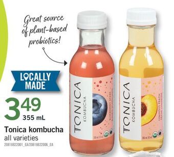 Fortinos Tonica kombucha, 355 ml offer