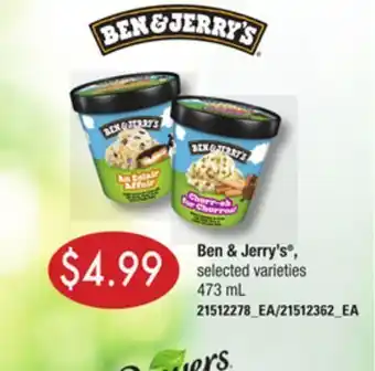 Loblaws Ben & jerry's offer