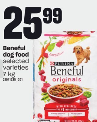 Loblaws Purina beneful dog food, 7 kg offer